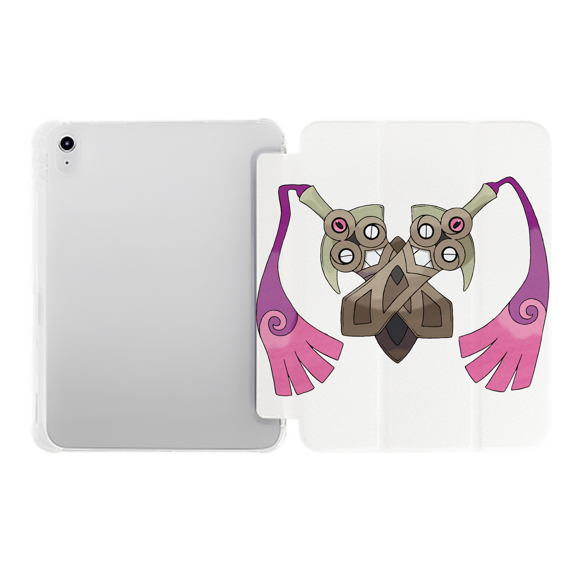 （画像用） ポケットモンスター Pokémon IPad ケース ペン収納付き 三つ折りスタンド PUレザー×シリコン 対応機種9.5/10.5/10.9インチ